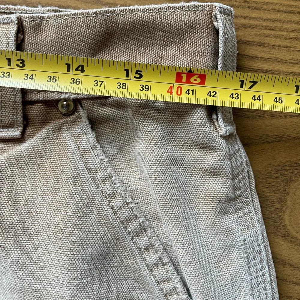 Carhartt B01 BRN Double Knee Pants men’s size 34x36 USA Union Made - Picture 7 of 8